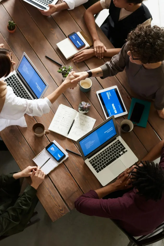 Orlando seo company in a meeting with clients